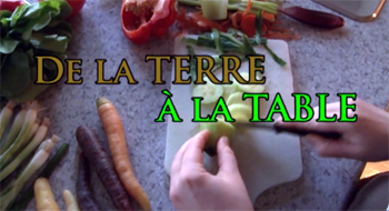 De la terre à la table De la terre à la table